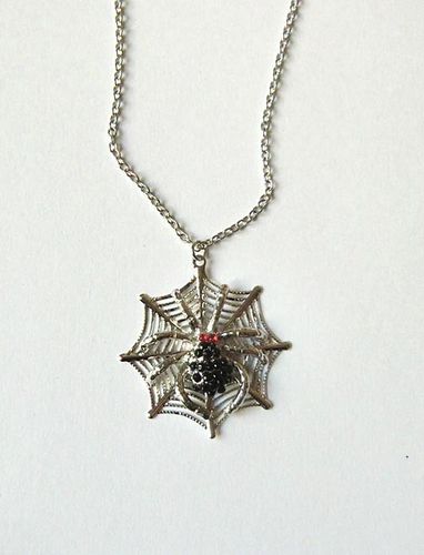 Gothic-Halskette "Spider-Web"