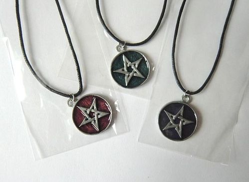 Mystik-Halskette mit Pentagramm