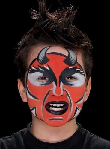 Make-Up - Set "Teufel" mit 3 Farben
