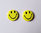 Zwei Mini-Buttons "Smiley"