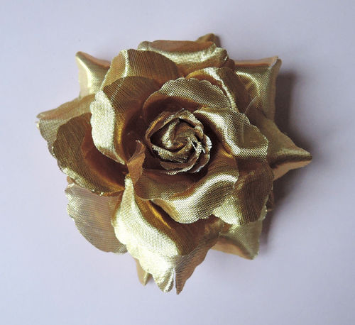 Goldene Schmuck-Rose