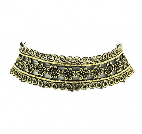 Goldenes Halsband "Oriental"