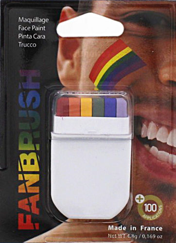 6 Rainbow-Schminkstifte